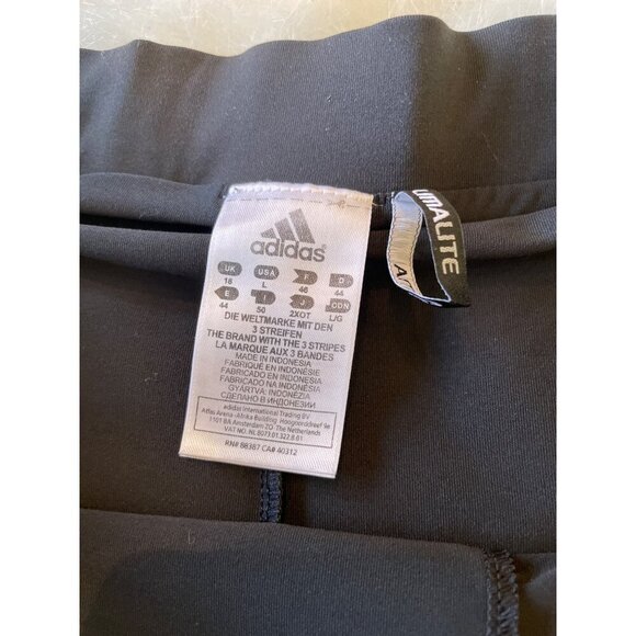 Adidas Black Womens Athletic Skort With Built-In Shorts Size L Lightweight - Picture 3 of 6